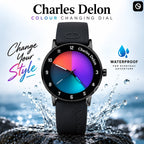 Charles Delon Waterproof Color Changing Dial Watch