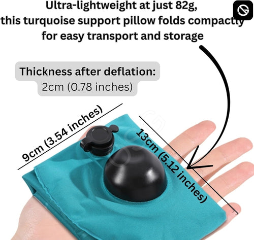 Inflatable Lumbar Support Pillow