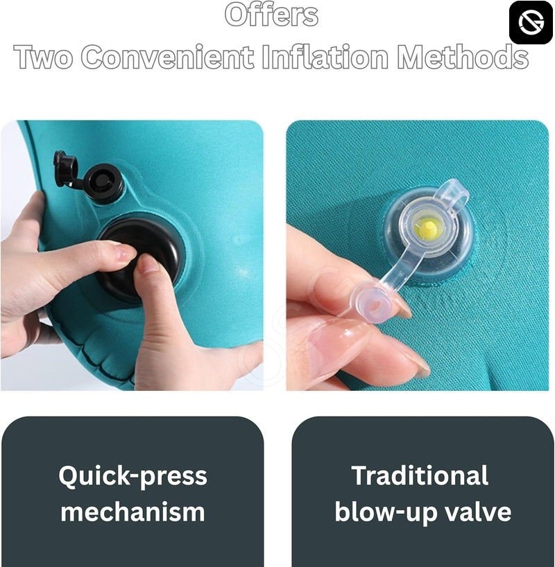 Inflatable Lumbar Support Pillow