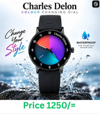 Charles Delon Waterproof Color Changing Dial Watch
