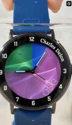 Charles Delon Waterproof Color Changing Dial Watch