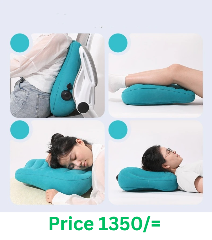 Inflatable Lumbar Support Pillow